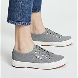 Superga grey sage sneakers